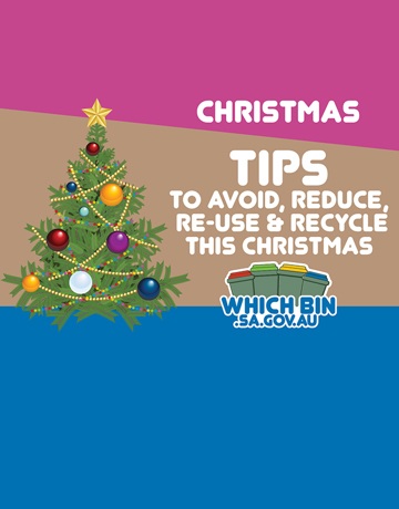 Let's avoid, reduce and reuse waste this Christmas! 